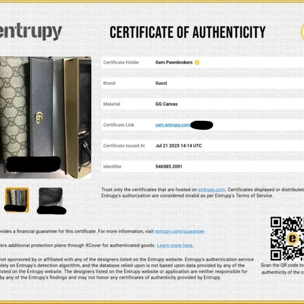 Gucci GG Marmont Bi Color Wallet on Chain Ebony Black Beige - Picture 3 of 15